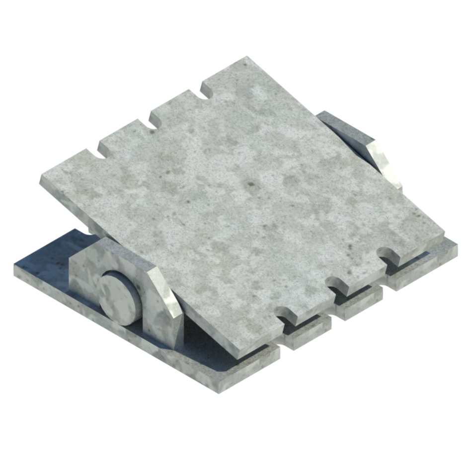 Rocking head/base plate