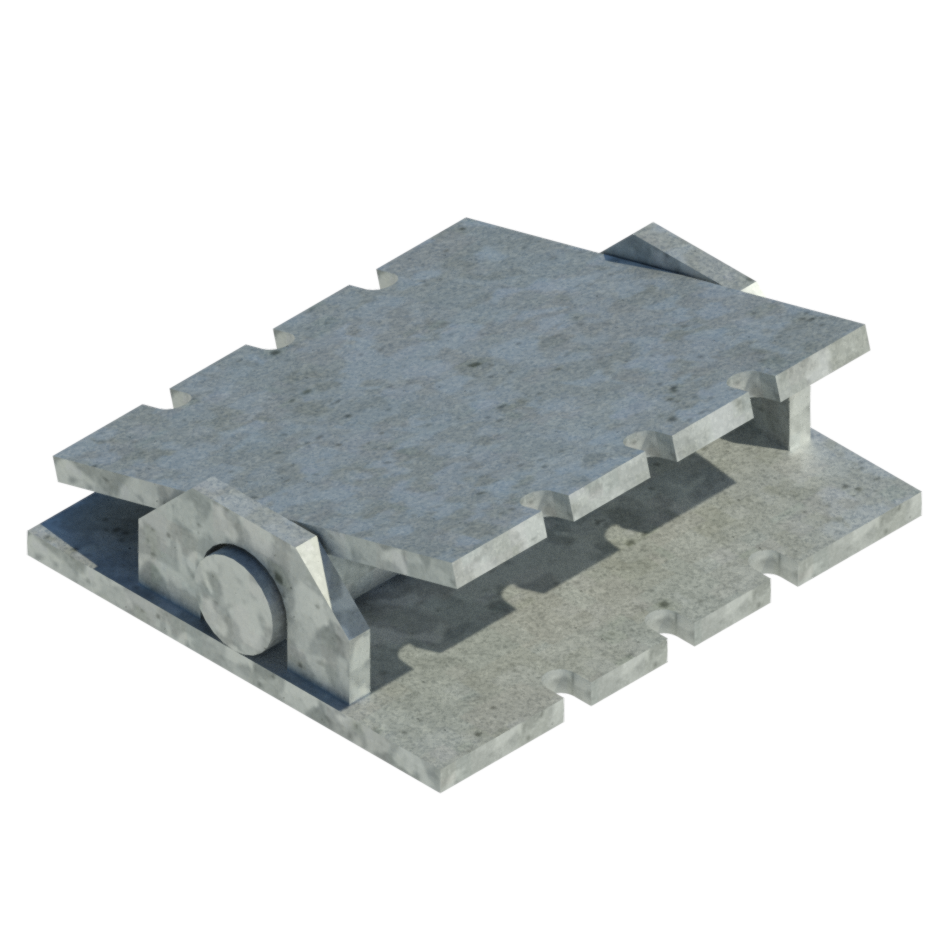 Rocking head/base plate
